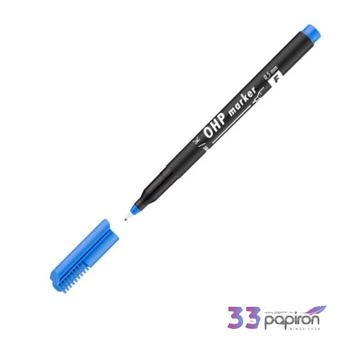 ICO OHP marker F kék C permanent alkoholos marker 0,5mm OHP marker ICO F
