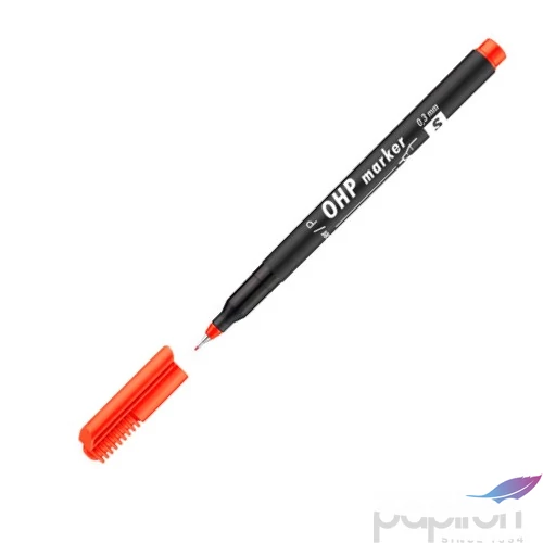 ICO OHP marker S piros permanent alkoholos marker 0,3mm OHP marker ICO S