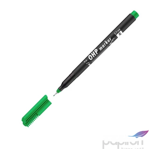 ICO OHP marker S zöld permanent alkoholos marker 0,3mm OHP marker ICO S