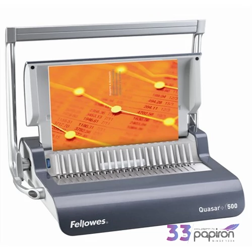 Spirálozógép Fellowes Quasar+ 500lap IFW56276
