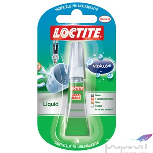 Pillanatragasztó 3gr Loctite Super Bond Liquid Henkel