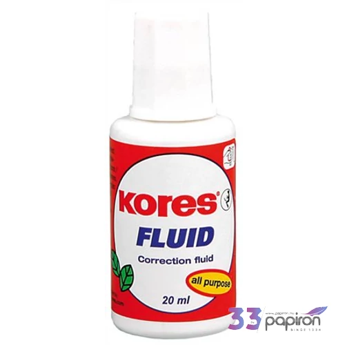 Hibajavító folyadék 20ml Kores Fluid, alkoholos