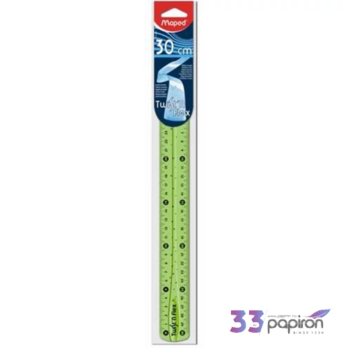 Vonalzó 30cm műanyag Maped Twist'n Flex hajlítható Irodai kiegészítők Maped 027900