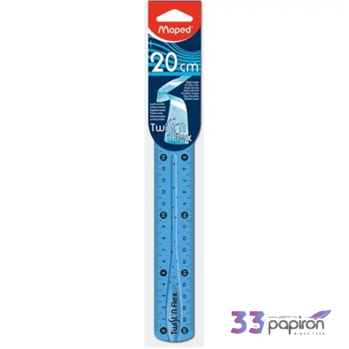 Vonalzó 20cm műanyag Maped Flex hajlítható Irodai kiegészítők Maped 279210