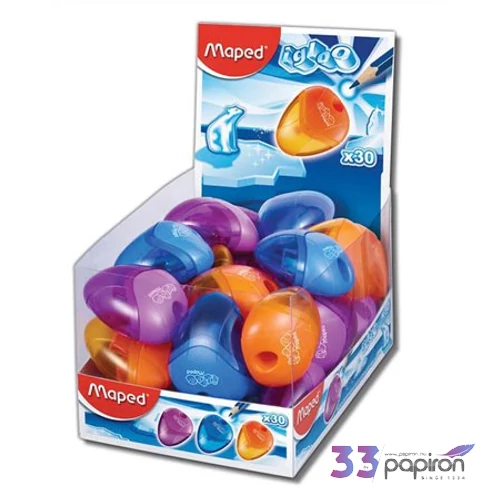 Hegyező 1lyukú Maped I-Gloo tartályos vegyes színek Írószerek Maped 051111