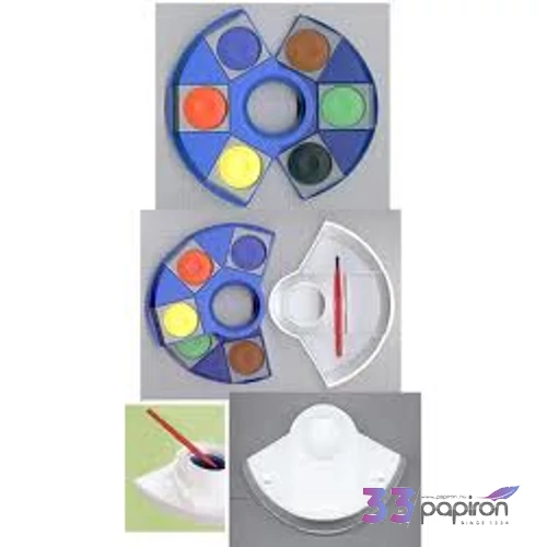 Vízfesték 6 Pelikan 6 színű Pocket Paint Box iskolaszezonos termék