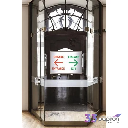 Infokeret 50x70cm DURABLE DURAFRAME POSTER ezüst