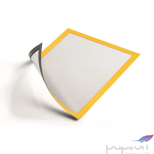 Infokeret A4 mágneses DURABLE DURAFRAME MAGNETIC sárga