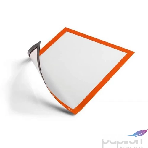 Infokeret A4 mágneses DURABLE DURAFRAME MAGNETIC narancs