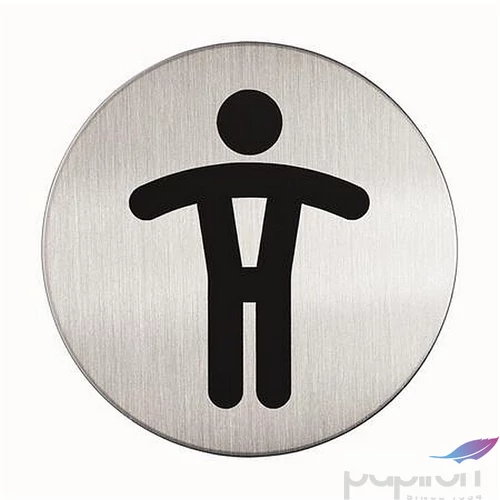 Információs piktogram öntapadó DURABLE Férfi WC 