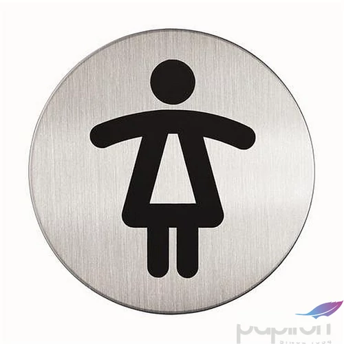 Információs piktogram öntapadó DURABLE Női WC 