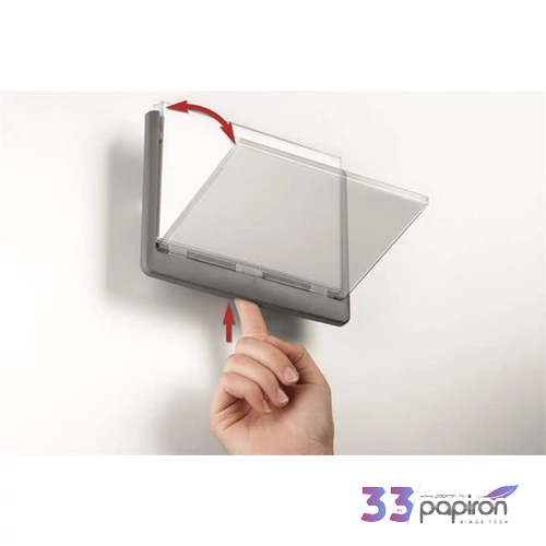 Információs tábla 148,5x210mm DURABLE CLICK SIGN fehér