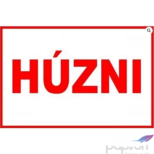 Információs tábla 19,5 x 9 cm Húzni Időjárásálló, habosított PVC