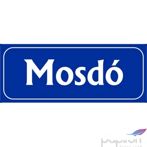 Információs tábla 19,5 x 9 cm Mosdó Időjárásálló, habosított PVC
