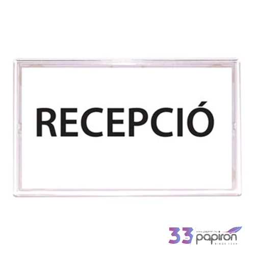 Információs tábla Panta Plast 110x150mm öntapadó INP403011