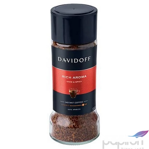 Instant kávé 100g üveges DAVIDOFF Rich Aroma