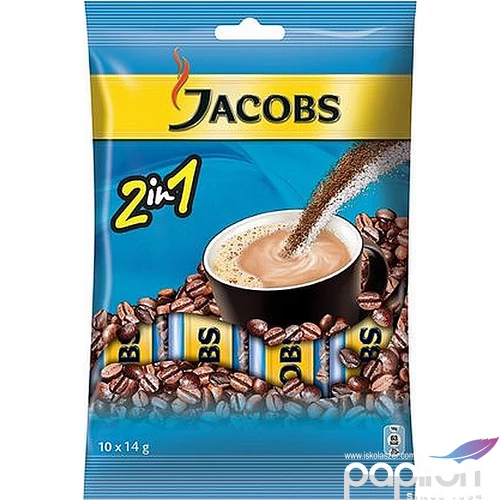 Instant kávé 14 g JACOBS 2in1 instant kávé 10 db KHK456