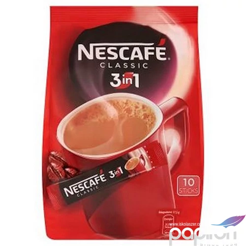 Instant kávé 17 g NESCAFÉ 3in1 instant kávé 10 db KHK162