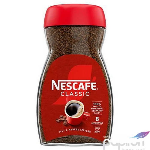 Instant kávé 200g üveges NESCAFÉ Classic