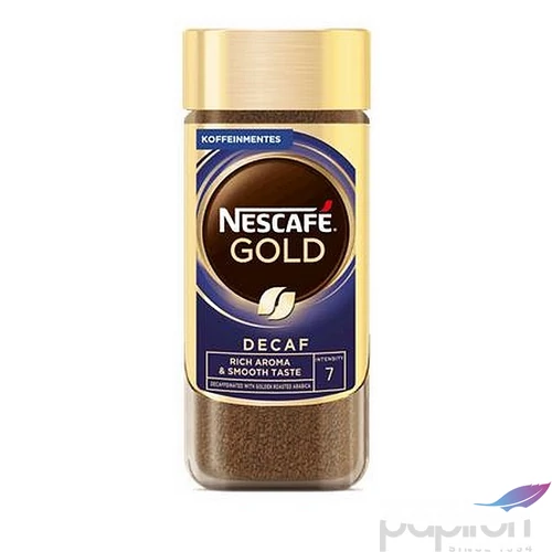 Instant kávé koffeinmentes 100 g üveges NESCAFÉ Gold