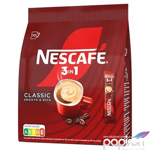 Instant kávé stick 10x16,5 g NESCAFÉ 3in1 Classic