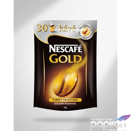 Instant kávé utántöltő NESCAFE 1DB 50g Gold