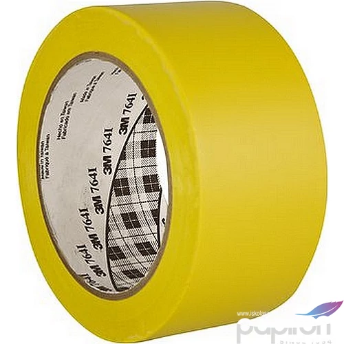 Jelölőszalag ipari 50mmx33m 3M sárga
