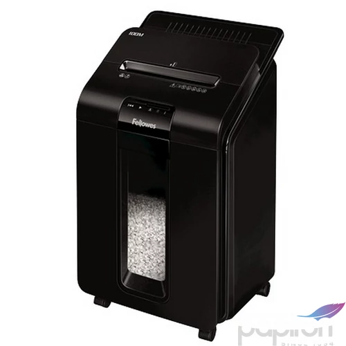 Iratmegsemmisitő Fellowes AutoMax 100M 90lap, minikonfetti intelligens iratmegsemmisítő