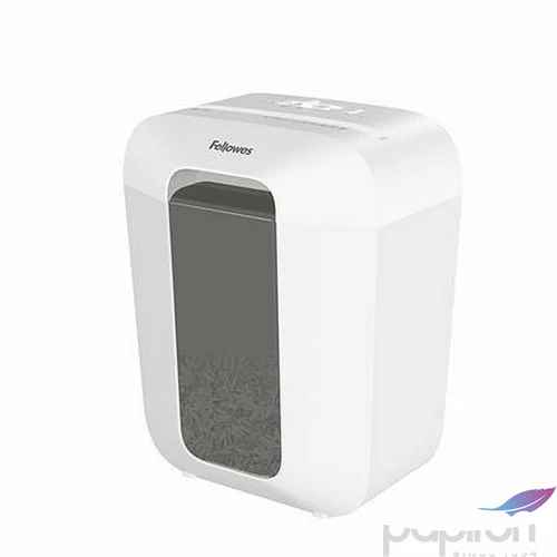 Iratmegsemmisítő Fellowes konfetti, 9 lap, "Powershred LX50" fehér