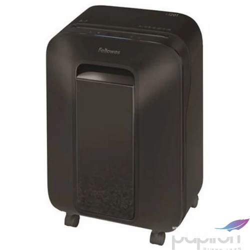 Iratmegsemmisítő Fellowes mikrokonfetti, 11 lap, Powershred LX201 fekete