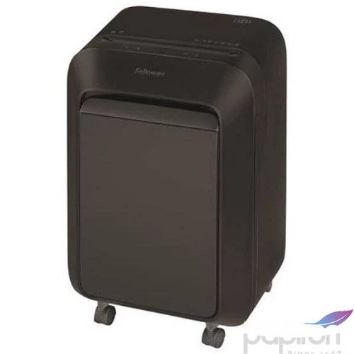 Iratmegsemmisítő Fellowes mikrokonfetti, 14 lap Powershred LX211 fekete