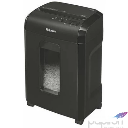 Iratmegsemmisítő Fellowes mikrokonfetti, 9 lap,Microshred 10M IFW46306