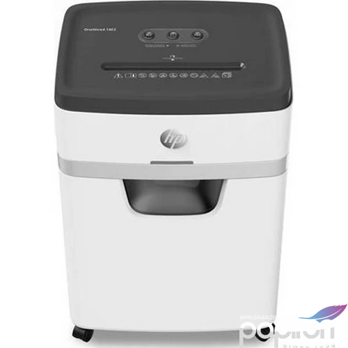 Iratmegsemmisítő HP konfetti, 18 lap, Oneshred 18CC világosszürke