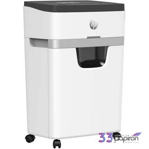 Iratmegsemmisítő HP mikrokonfetti, 12 lap, Oneshred 12MC világosszürke