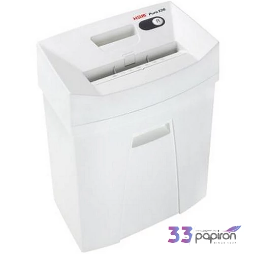 Iratmegsemmisítő HSM Pure 220 - vágási méret: 4 x 25 mm HSM Pure 220,4 x 25