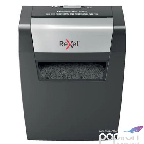 Iratmegsemmisítő Rexel konfetti, 6 lap Momentum X406 IGTR2104568