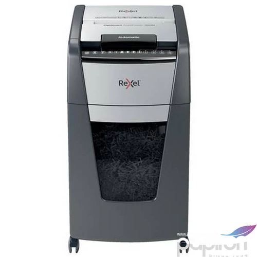 Iratmegsemmisítő Rexel mikrokonfetti, 300 lap,Optimum AutoFeed+ 300M
