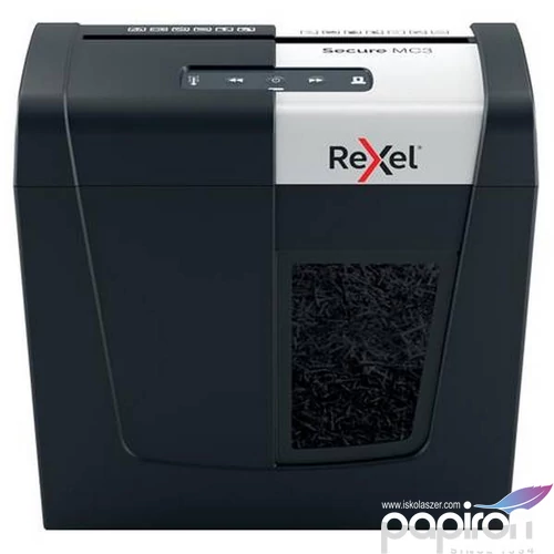 Iratmegsemmisítő Rexel mikrokonfetti, 3 lap, Secure MC3 IGTR2020128