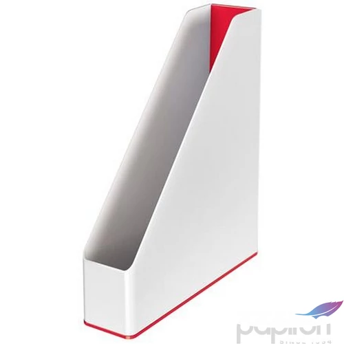 Iratpapucs A4 Leitz műanyag, 73mm, kettős színhatású Wow, piros