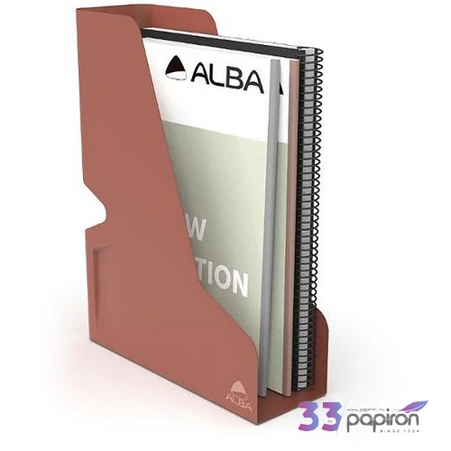 Iratpapucs fém 85 mm ALBA terrakotta