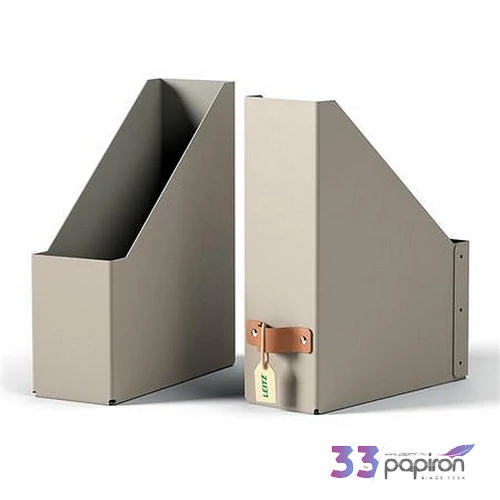 Iratpapucs karton 100mm LEITZ  2db/doboz Puro