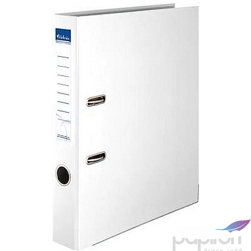 Iratrendező 50mm A4 Victoria Basic élvédős PP/karton fehér Iratrendezés Victoria 50WHITE