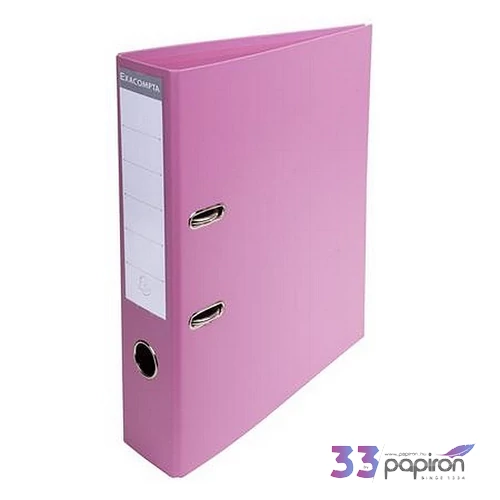Iratrendező 70mm Exacompta A4, PVC, pink