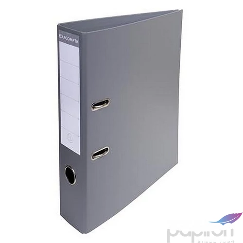 Iratrendező 70mm Exacompta A4, PVC, sötétszürke 