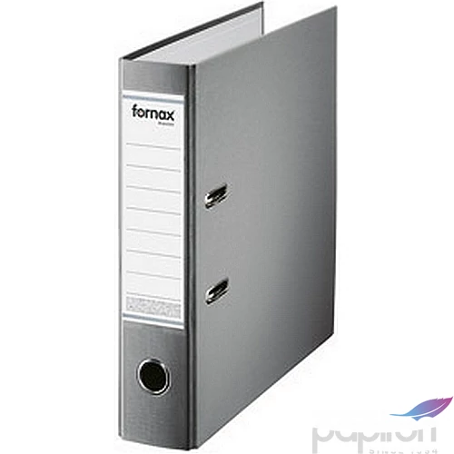 Iratrendező 80mm Fornax Master szürke emelőkaros iratrendező A4