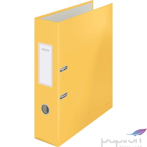 Iratrendező 80mm Leitz A4, karton Cosy Soft Touch melegsárga Iratrendezés, archiválás