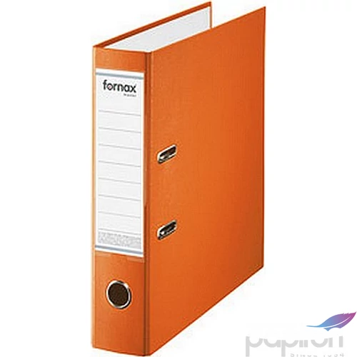 Iratrendező 80mm Fornax Master narancs emelőkaros iratrendező A4