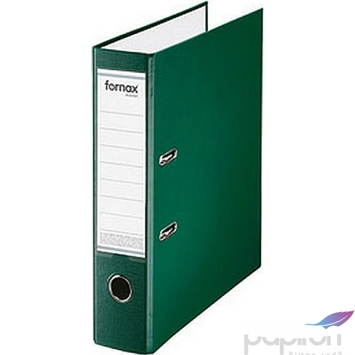 Iratrendező 80mm Fornax Master zöld emelőkaros iratrendező A4