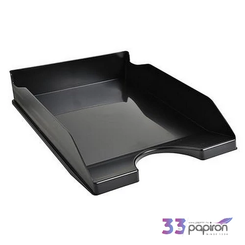 Irattálca műanyag A4 EXACOMPTA EcoBlack, fekete
