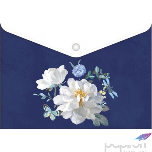 Irattasak A5 patentos Argus PP white rose Argus patentzáras irattartó 1647-0400